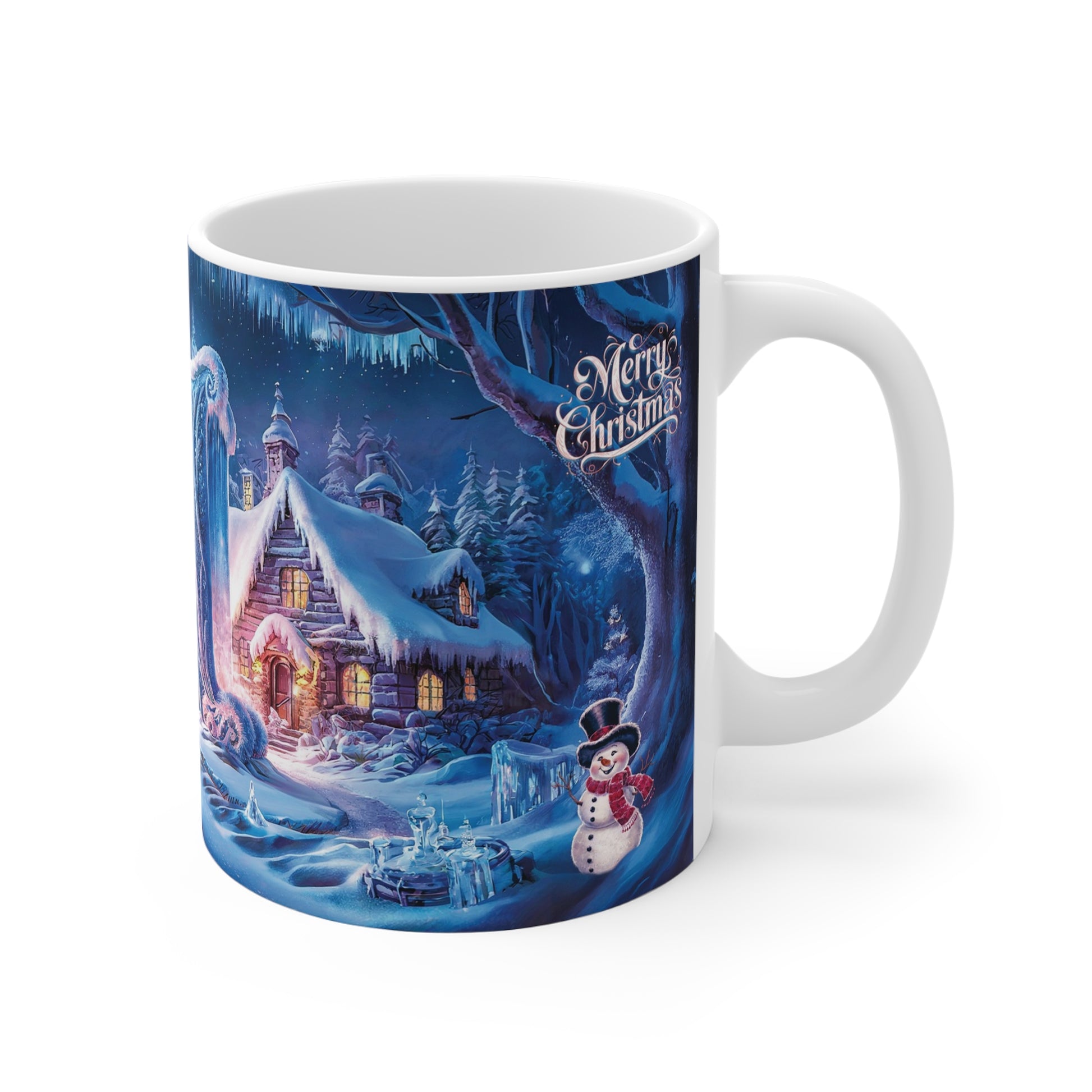 Magical Christmas Alphabet Ceramic Mug Letter H Edition-3