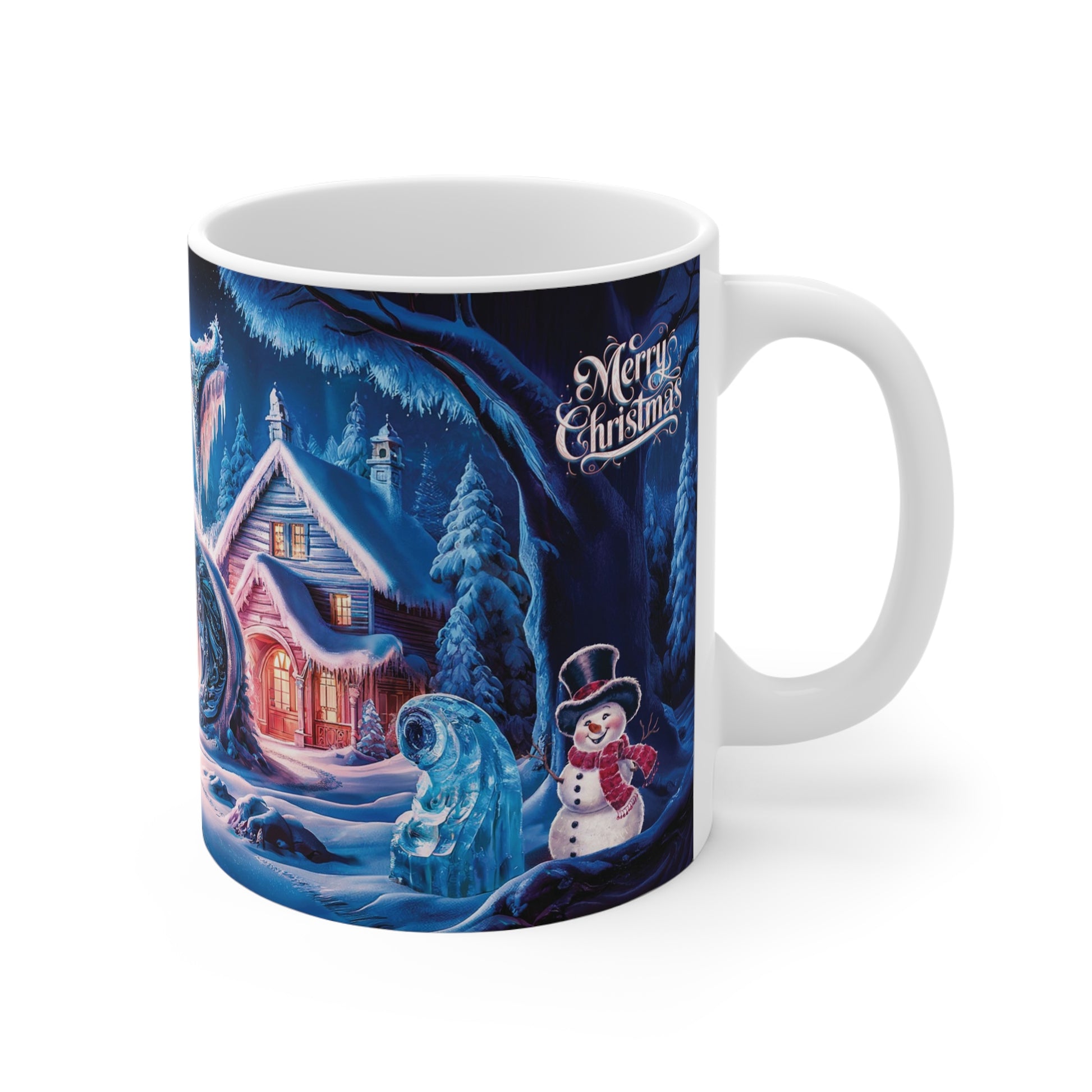 Magical Christmas Alphabet Ceramic Mug Letter O Edition-3