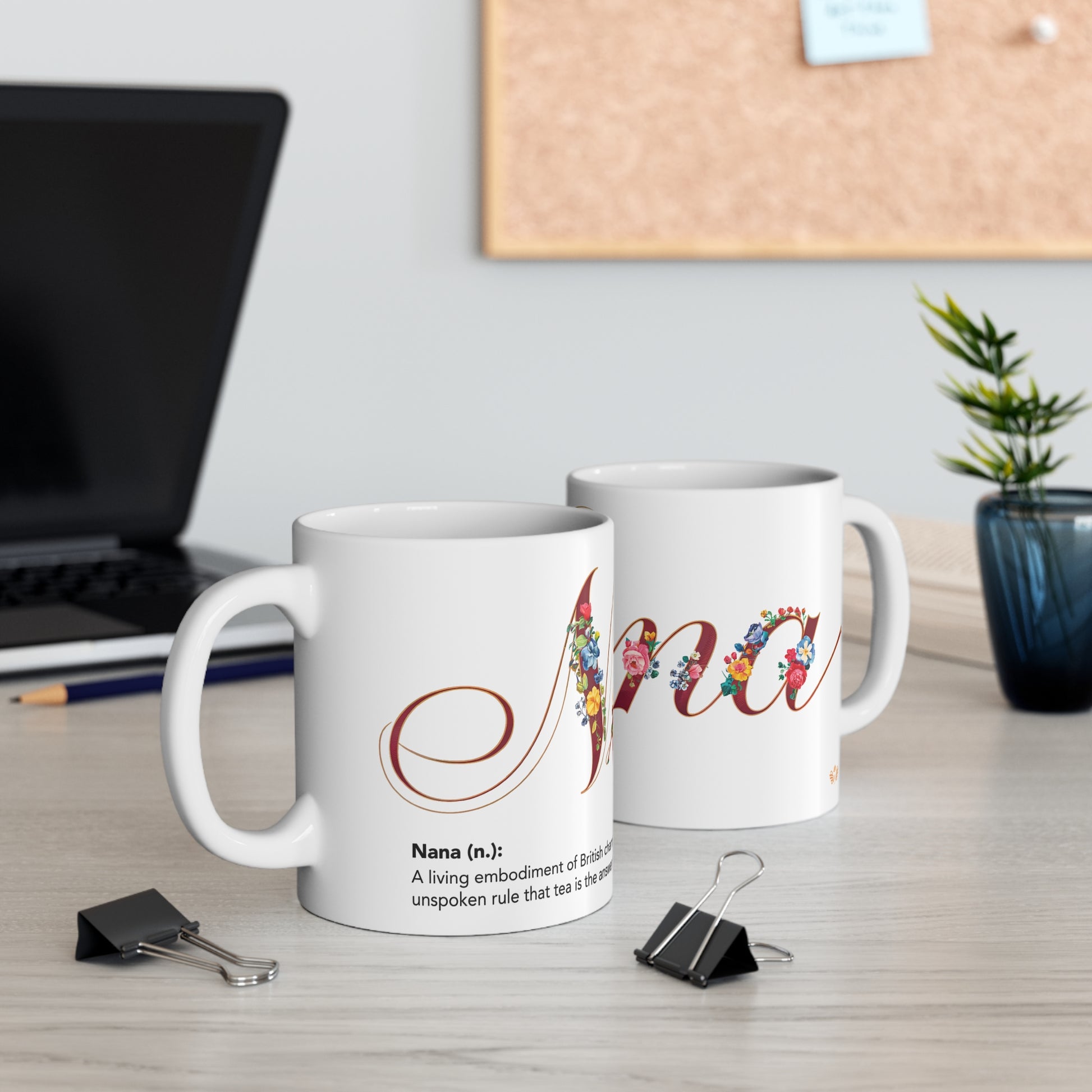 Nana Floral Mug - 06