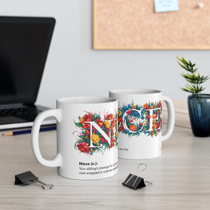 Niece Floral Mug - 06