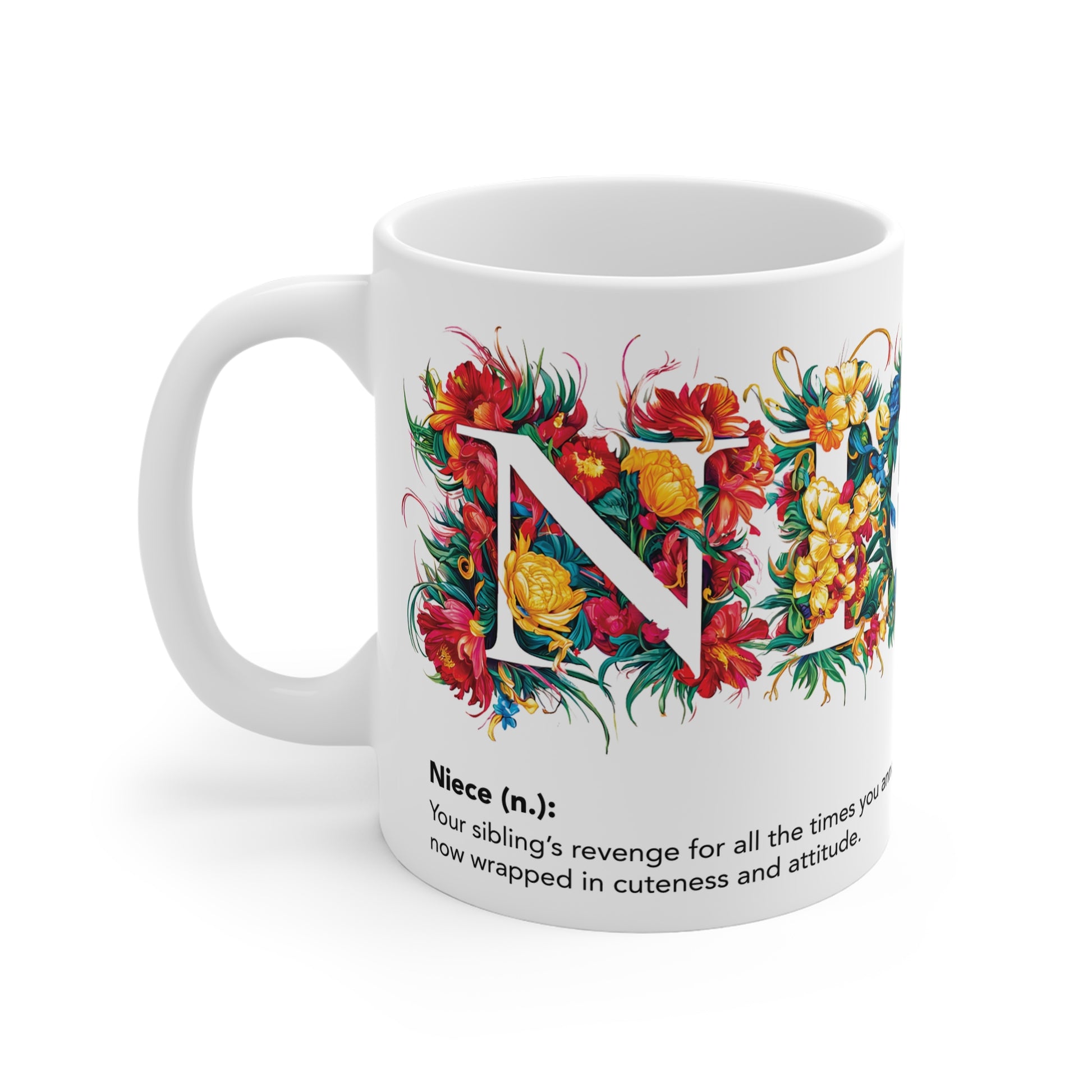 Niece Floral Mug - 02