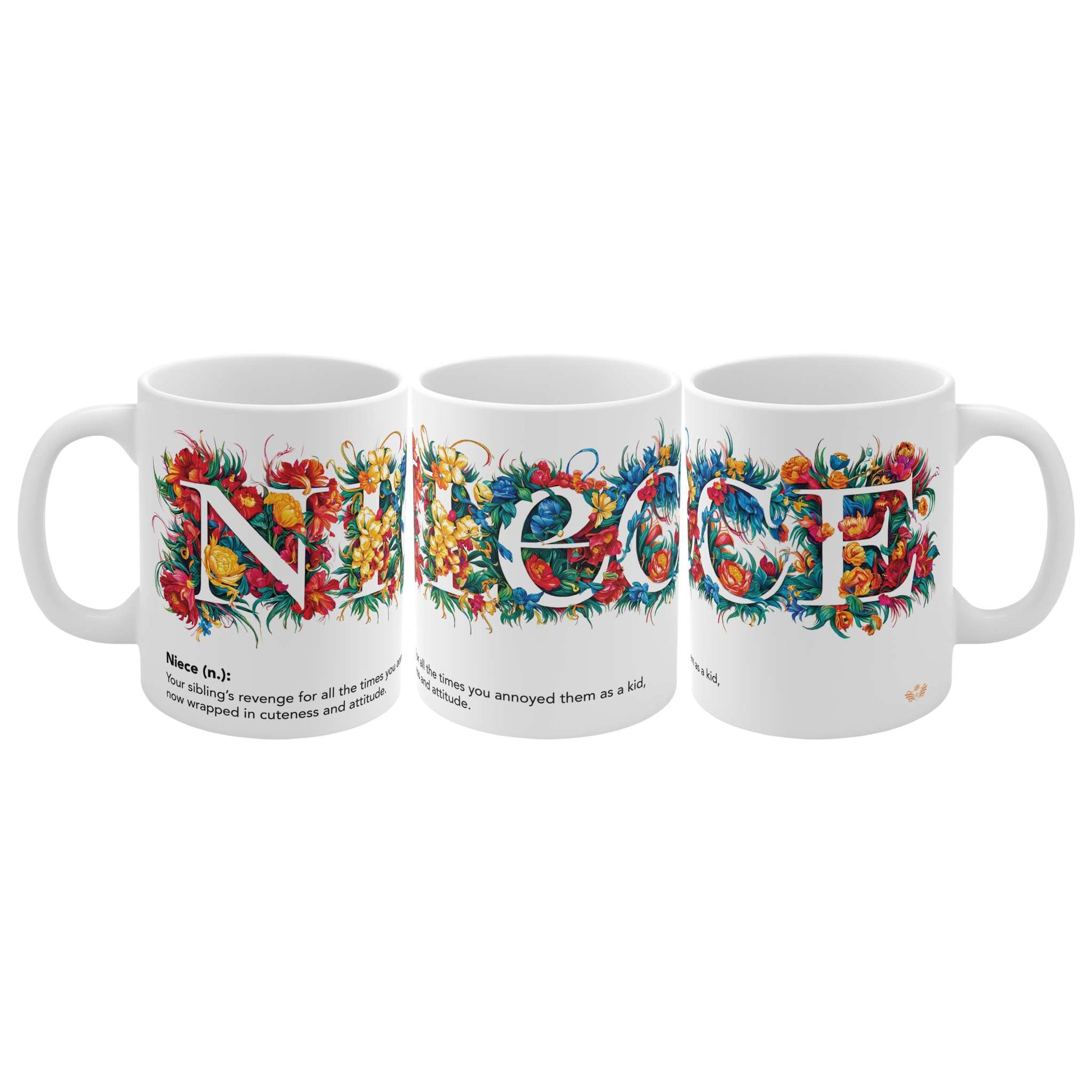 Niece Floral Mug - 01