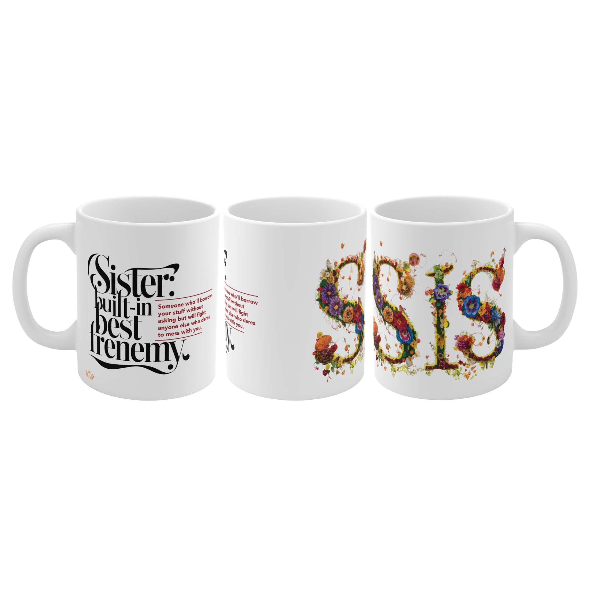 Sister Floral Mug - 01