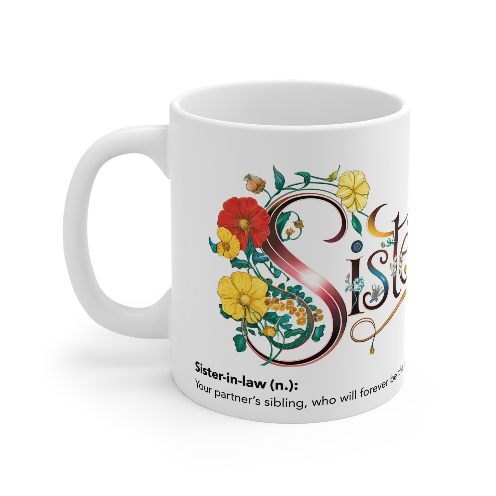 Sister-in-law Floral Mug - 02