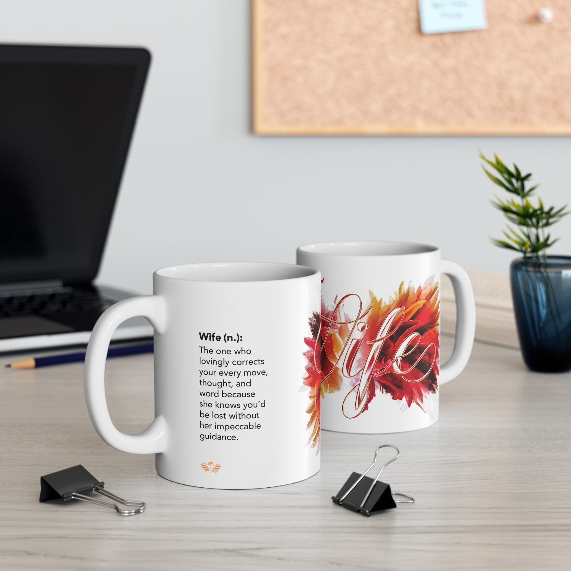 Wife Floral Mug - 05