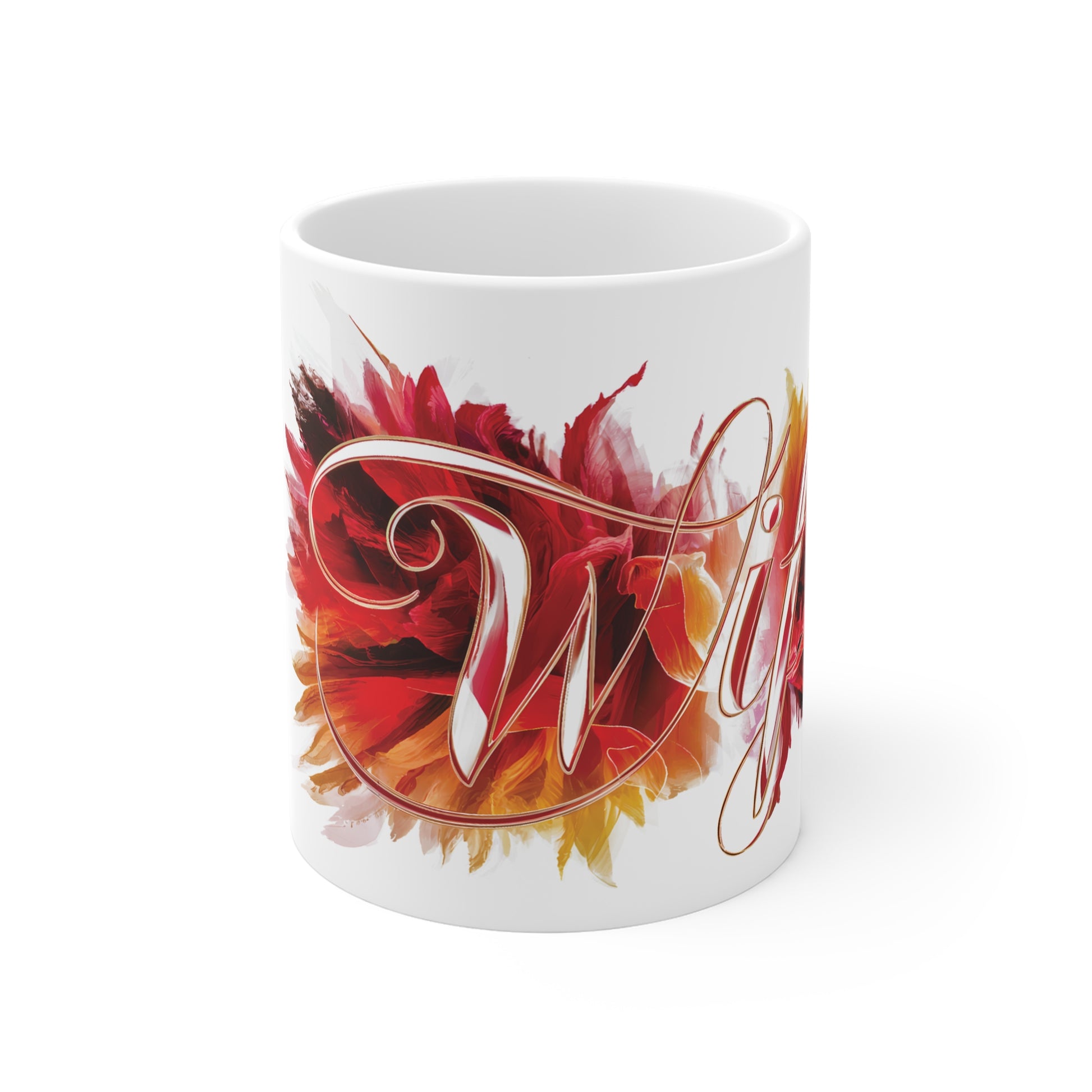 Wife Floral Mug - 02