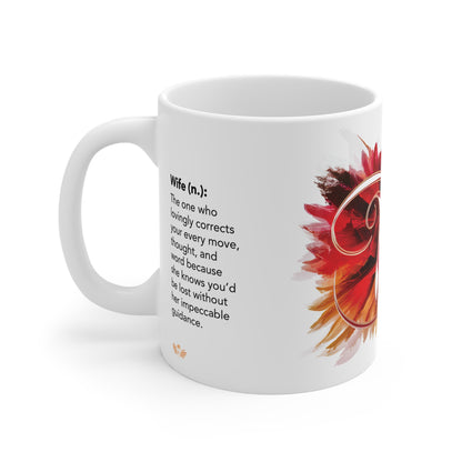 Wife Floral Mug - 03