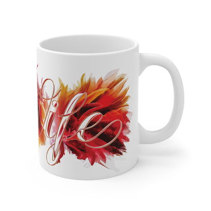 Wife Floral Mug - 04