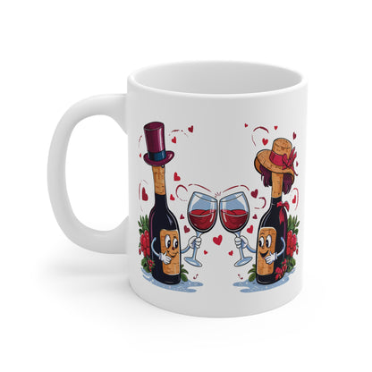 Wine Duo: You're my Partner in Wine Mug - 1